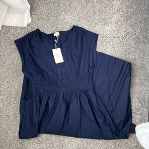 NWT Marea by Liz Joy Clara Dress in Navy